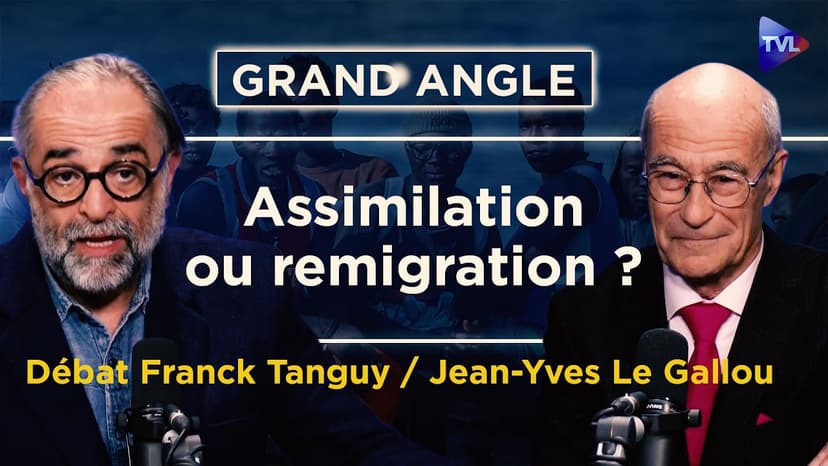 Remigration : Le face-à-face tendu entre Jean-Yves Le Gallou et Franck Tanguy - Grand angle - TVL