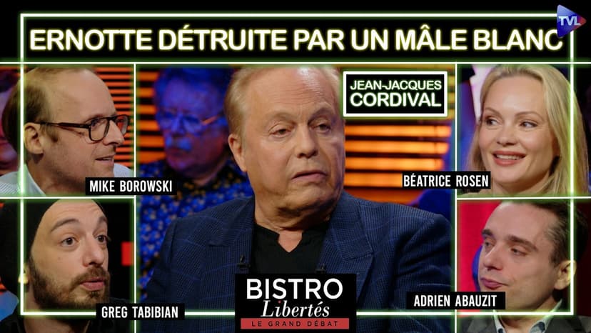 Ernotte et France TV : la grande magouille ? Bistro Libertés avec Jean-Jacques Cordival - TVL